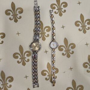 Silver and Gold Two-Tone Watches
